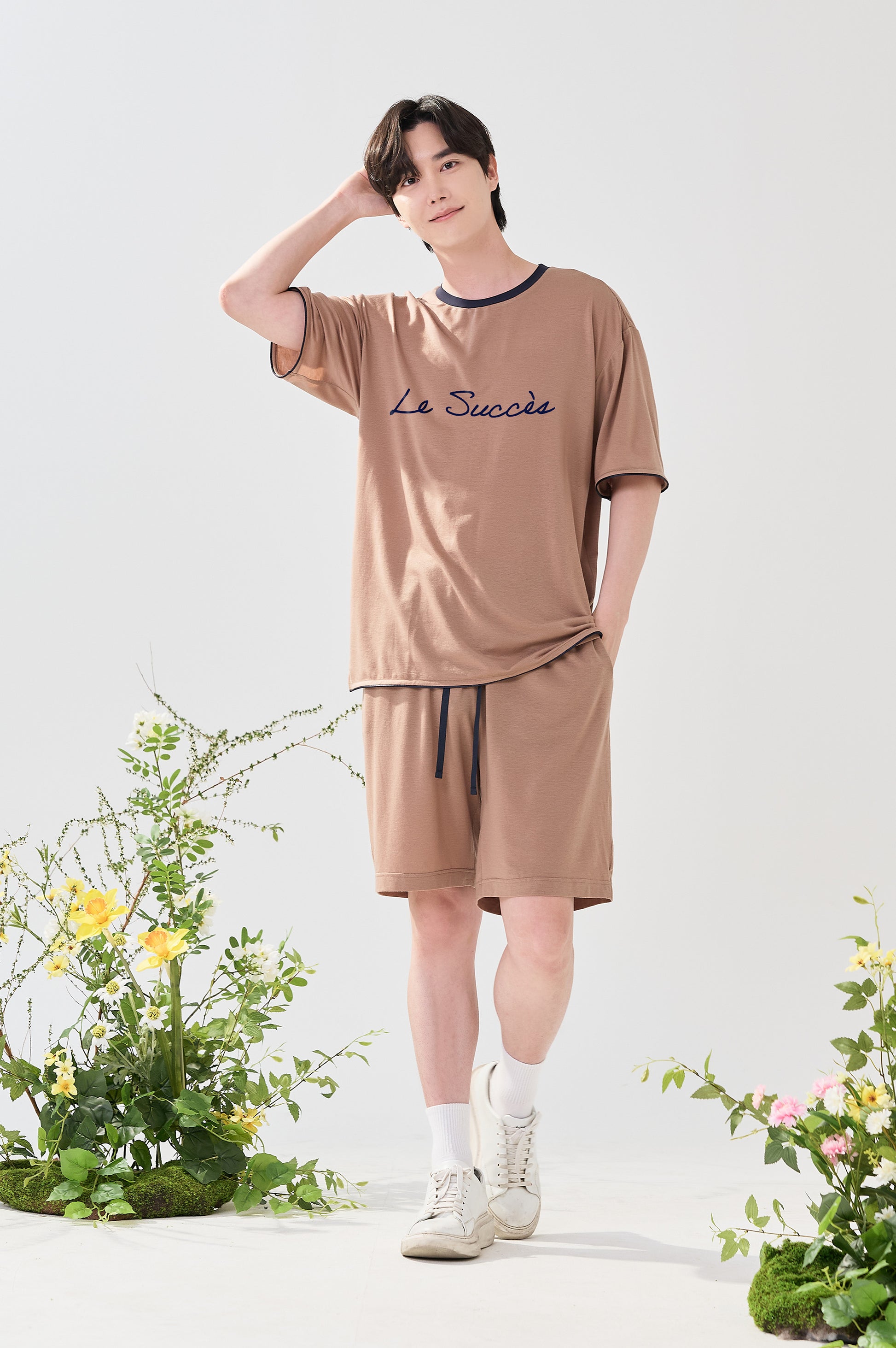 모달 라인 포인트 셋업 라이트 브라운