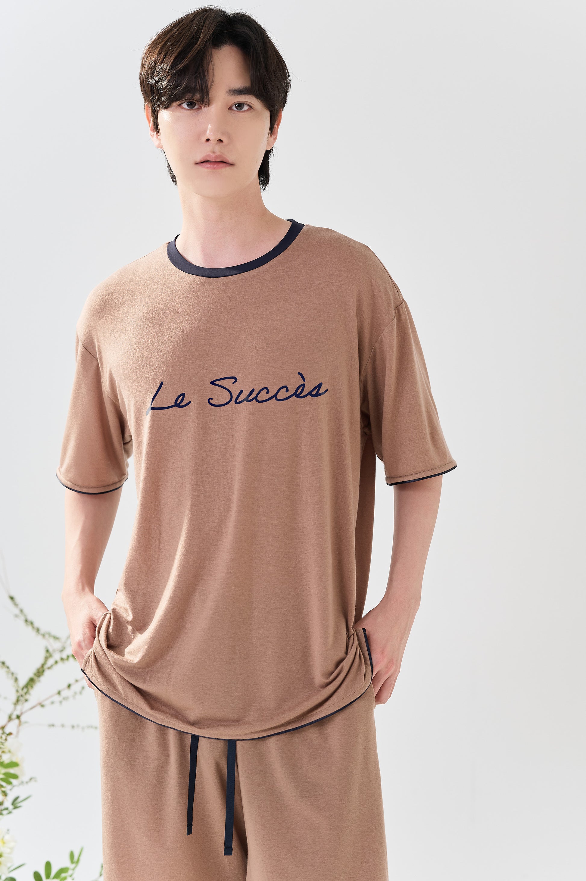 모달 라인 포인트 셋업 라이트 브라운