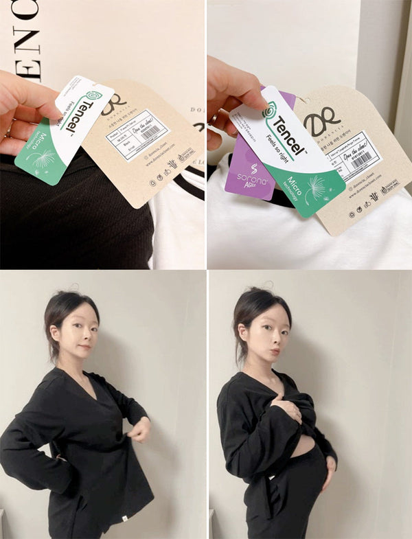 [Naver blog_복숭아] 플레어 핏 원마일웨어 셋업
