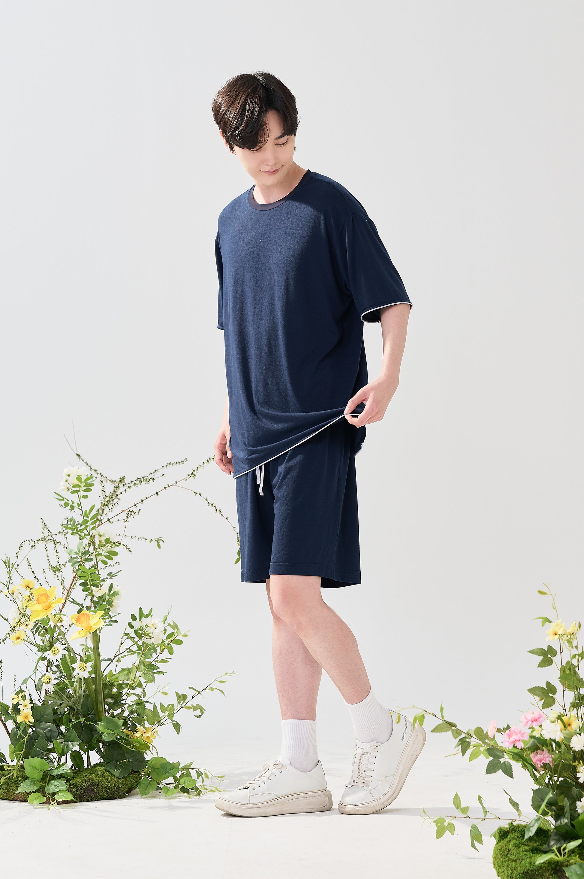 모달 라인 포인트 셋업 네이비