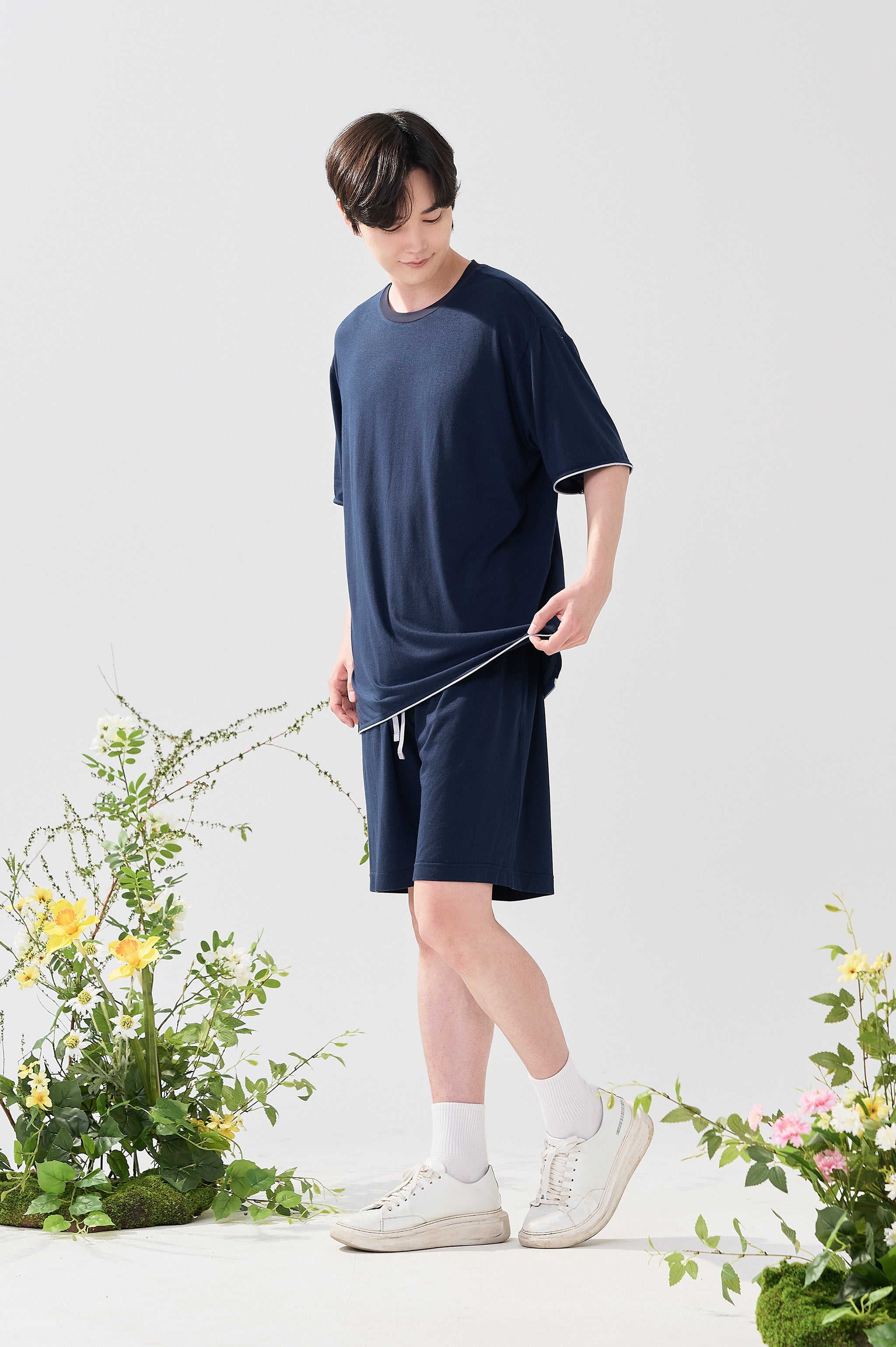 모달 라인 포인트 셋업 네이비