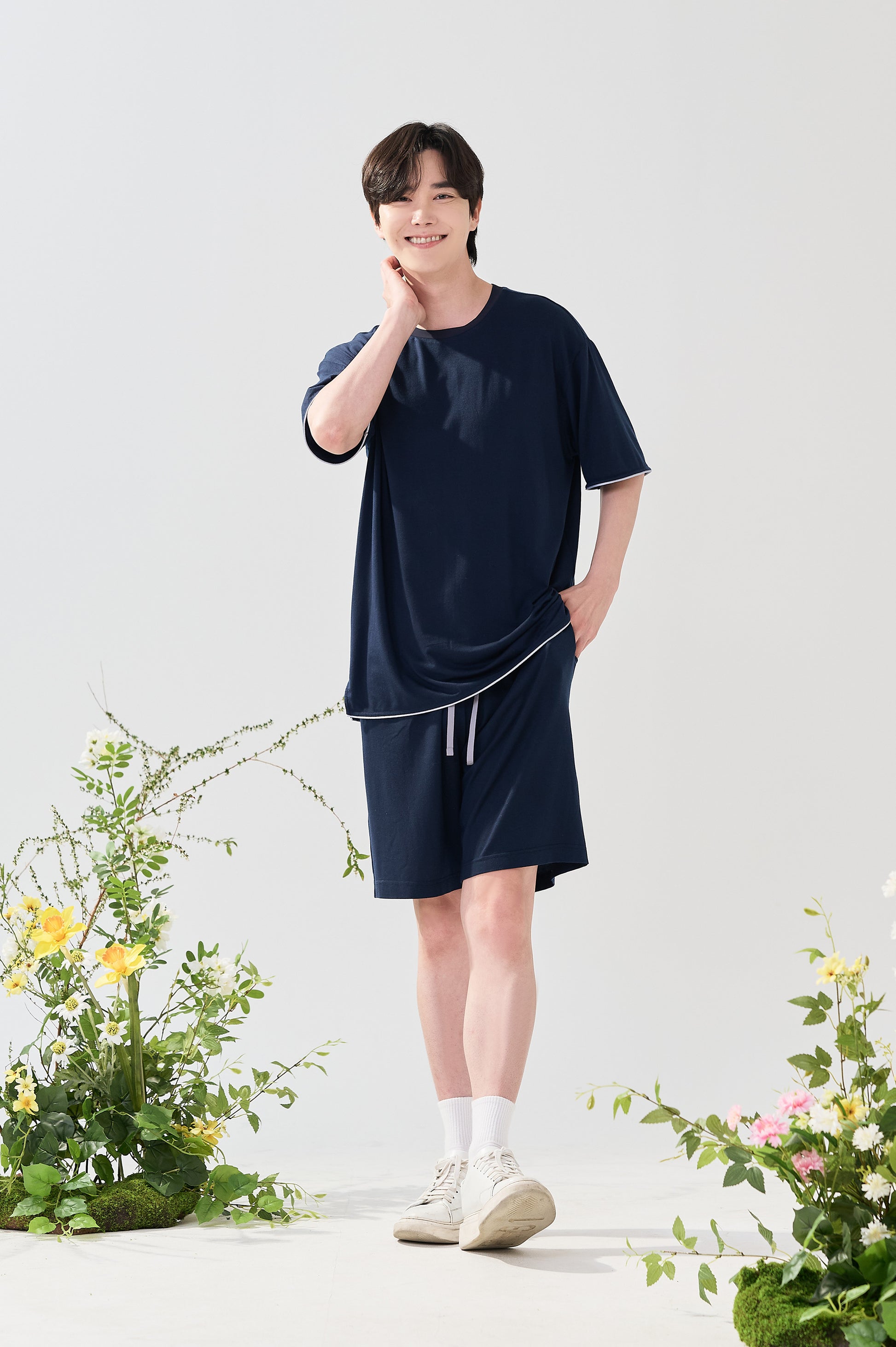 모달 라인 포인트 셋업 네이비