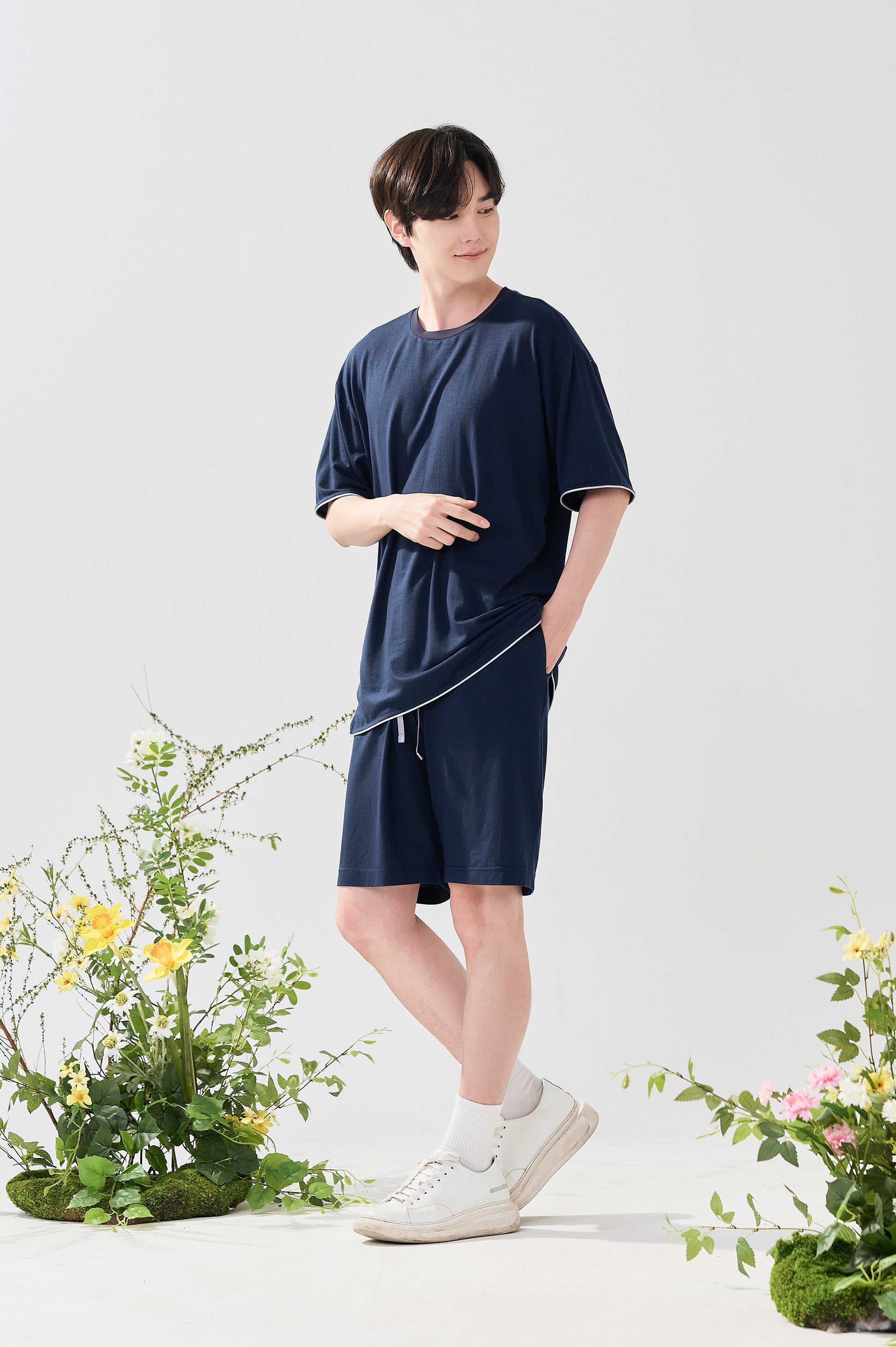 모달 라인 포인트 셋업 네이비