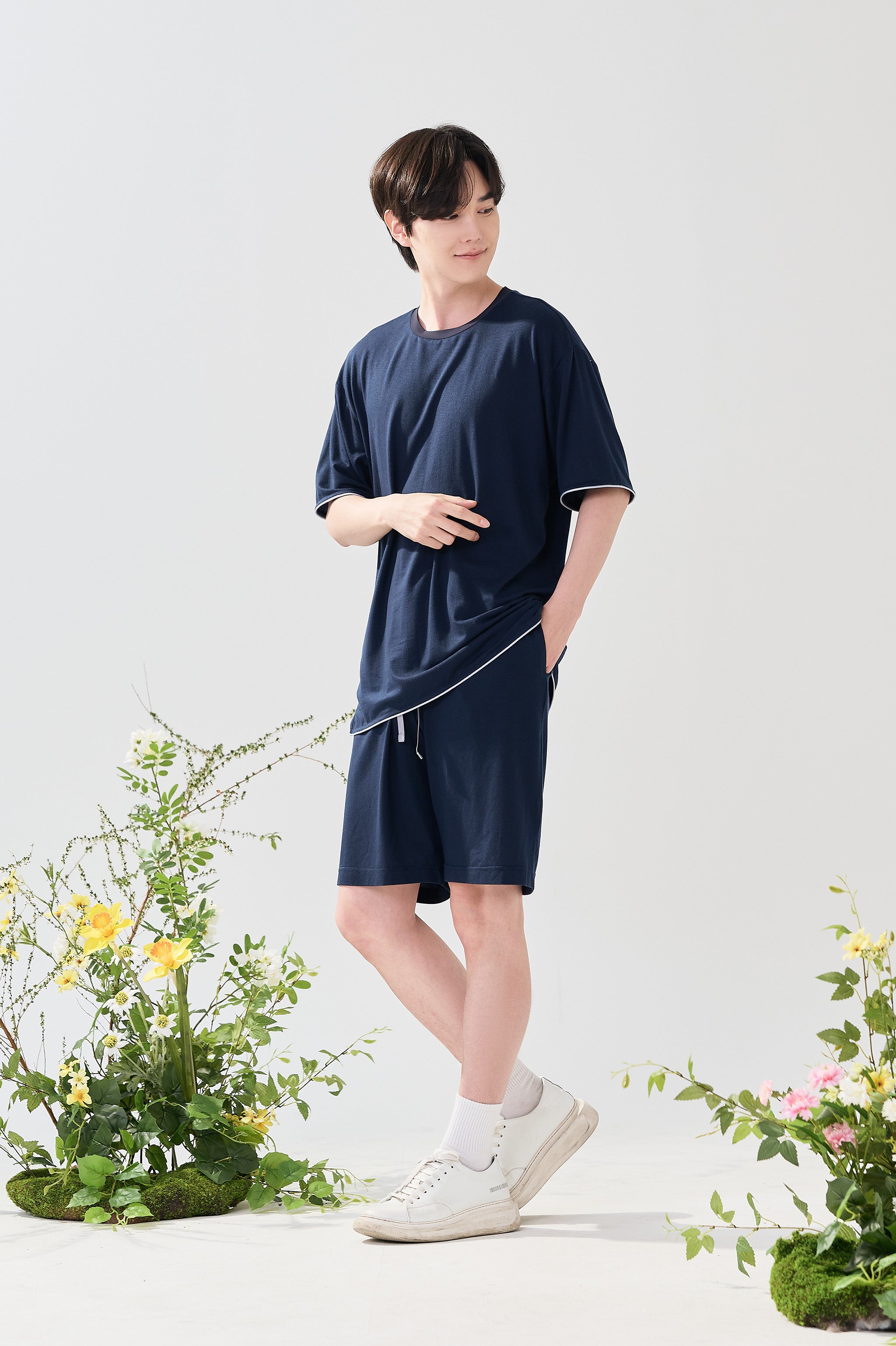모달 라인 포인트 셋업 네이비