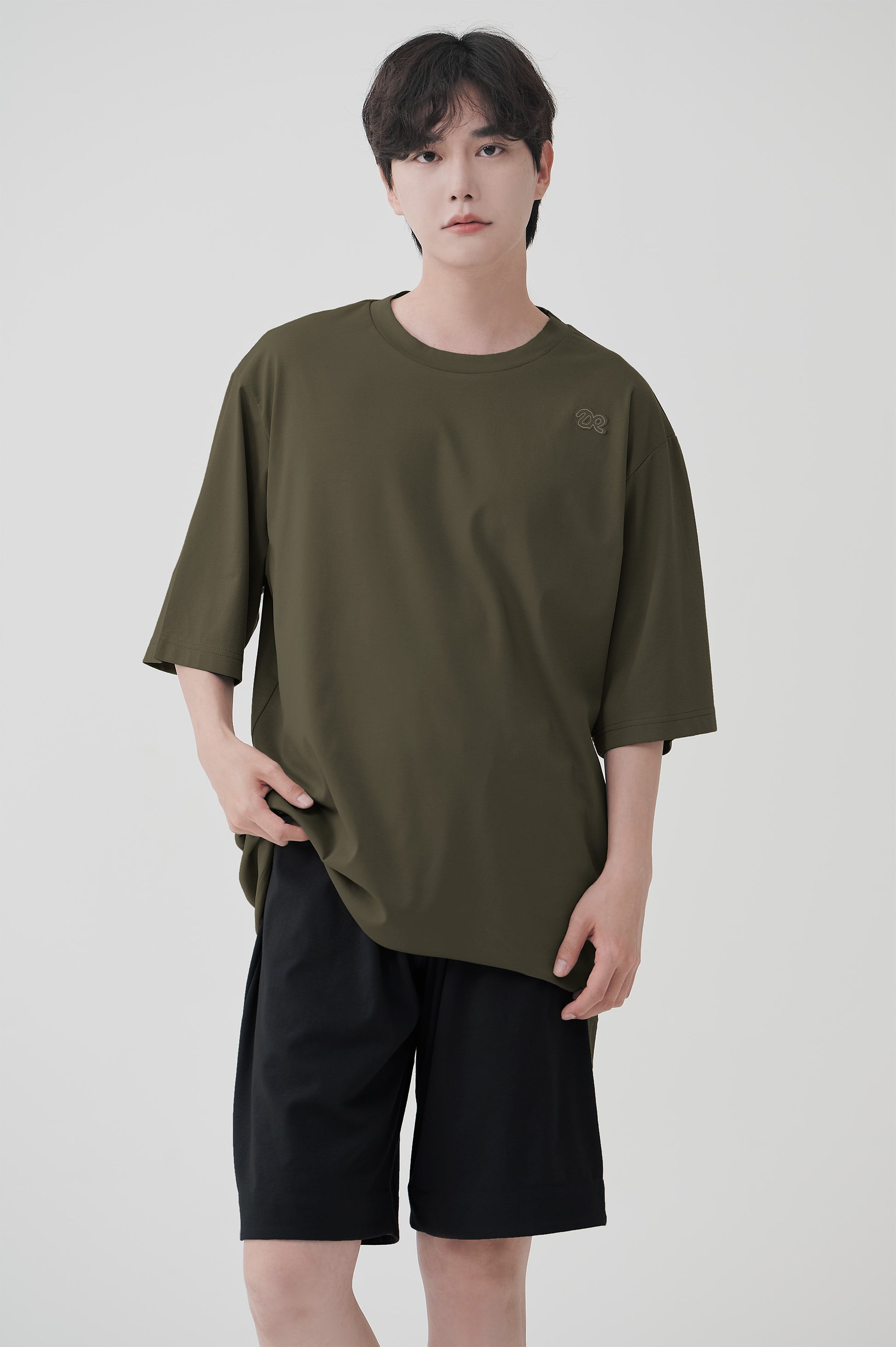 엘라스트림 하이로우티 카키