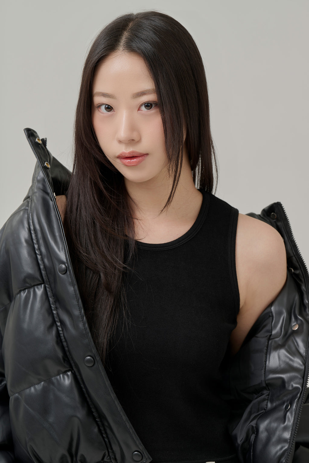 Sustainable Warm Tension Sleeveless Top Black