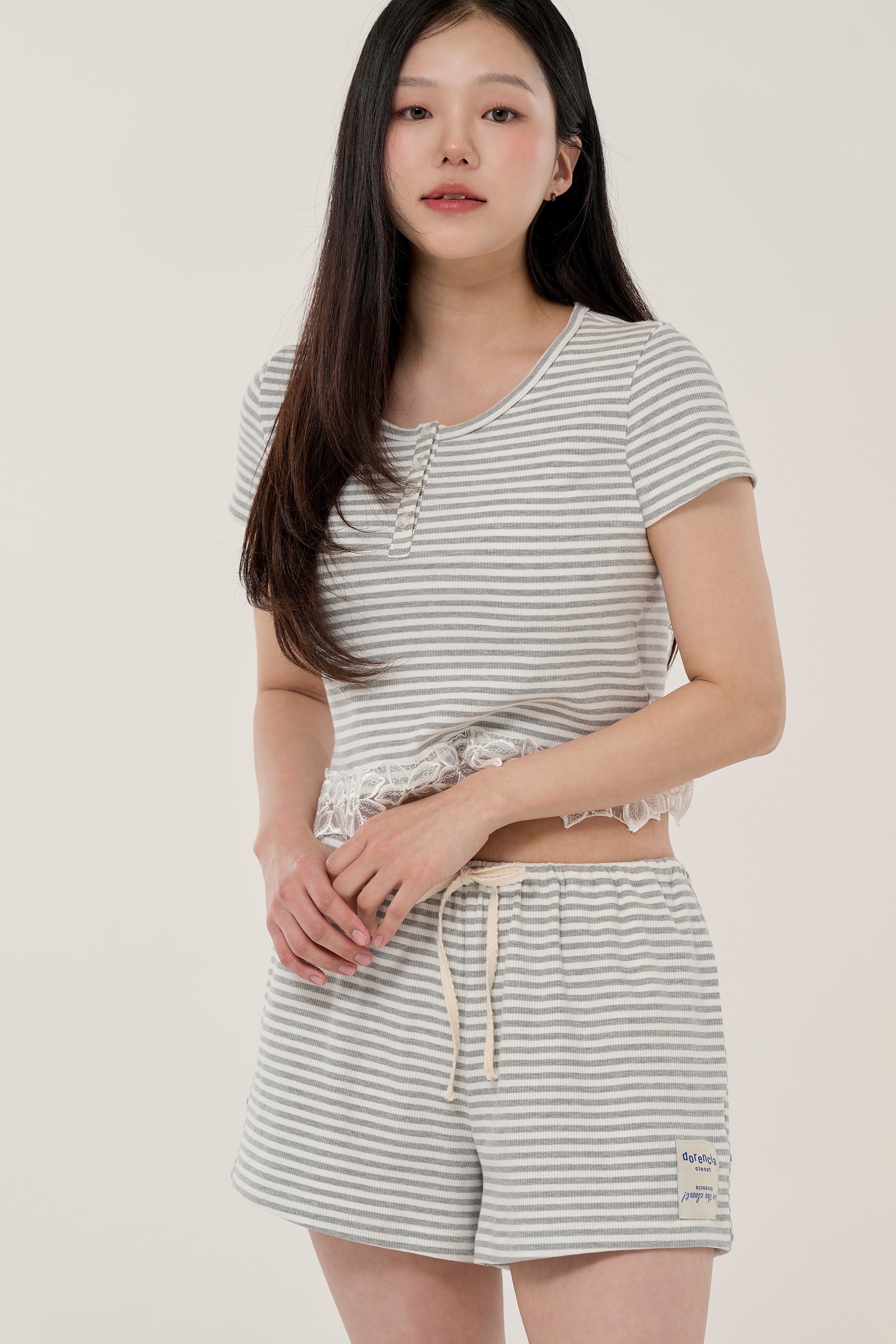 어도러블 로제 파자마