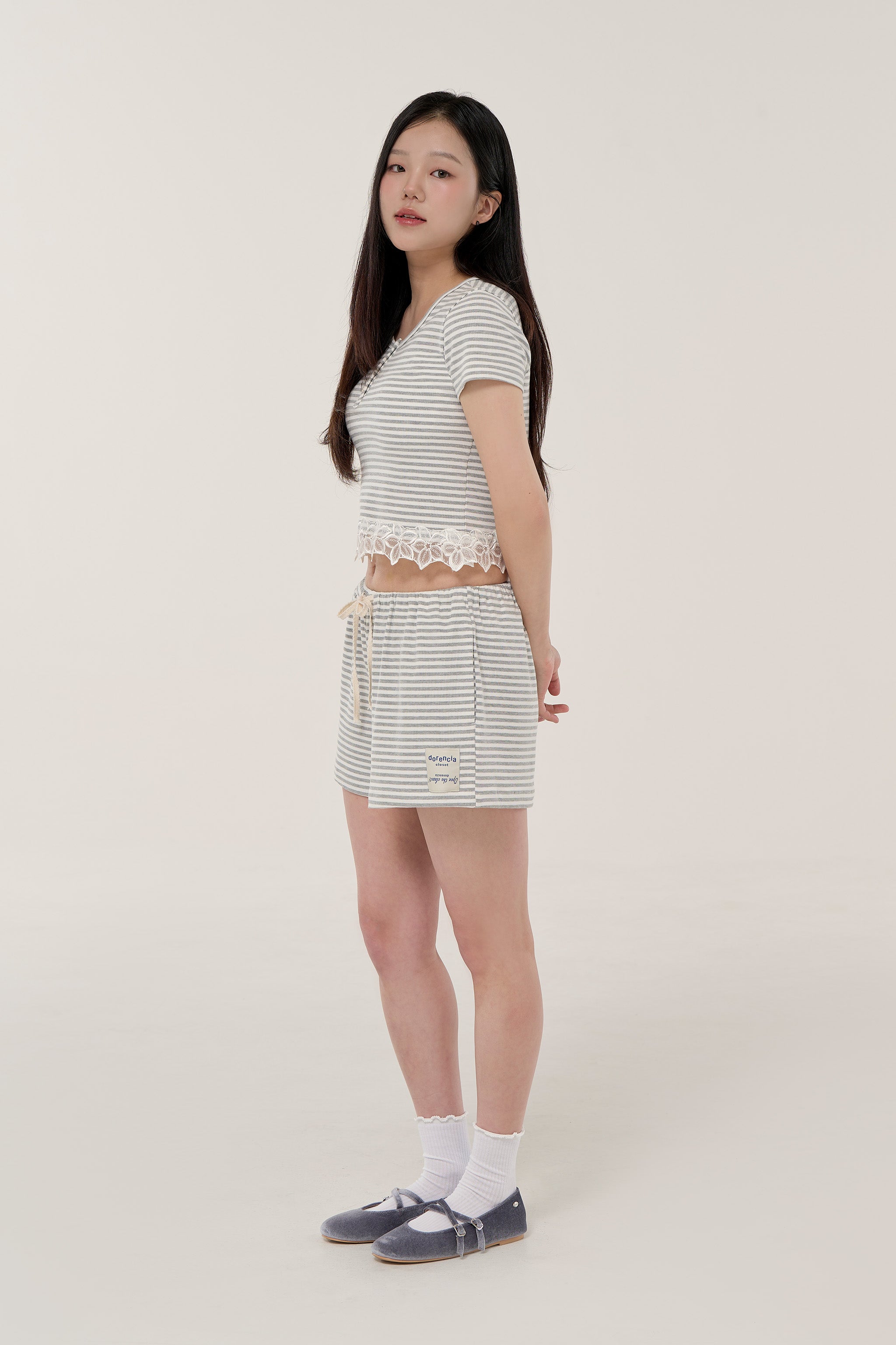 어도러블 로제 파자마